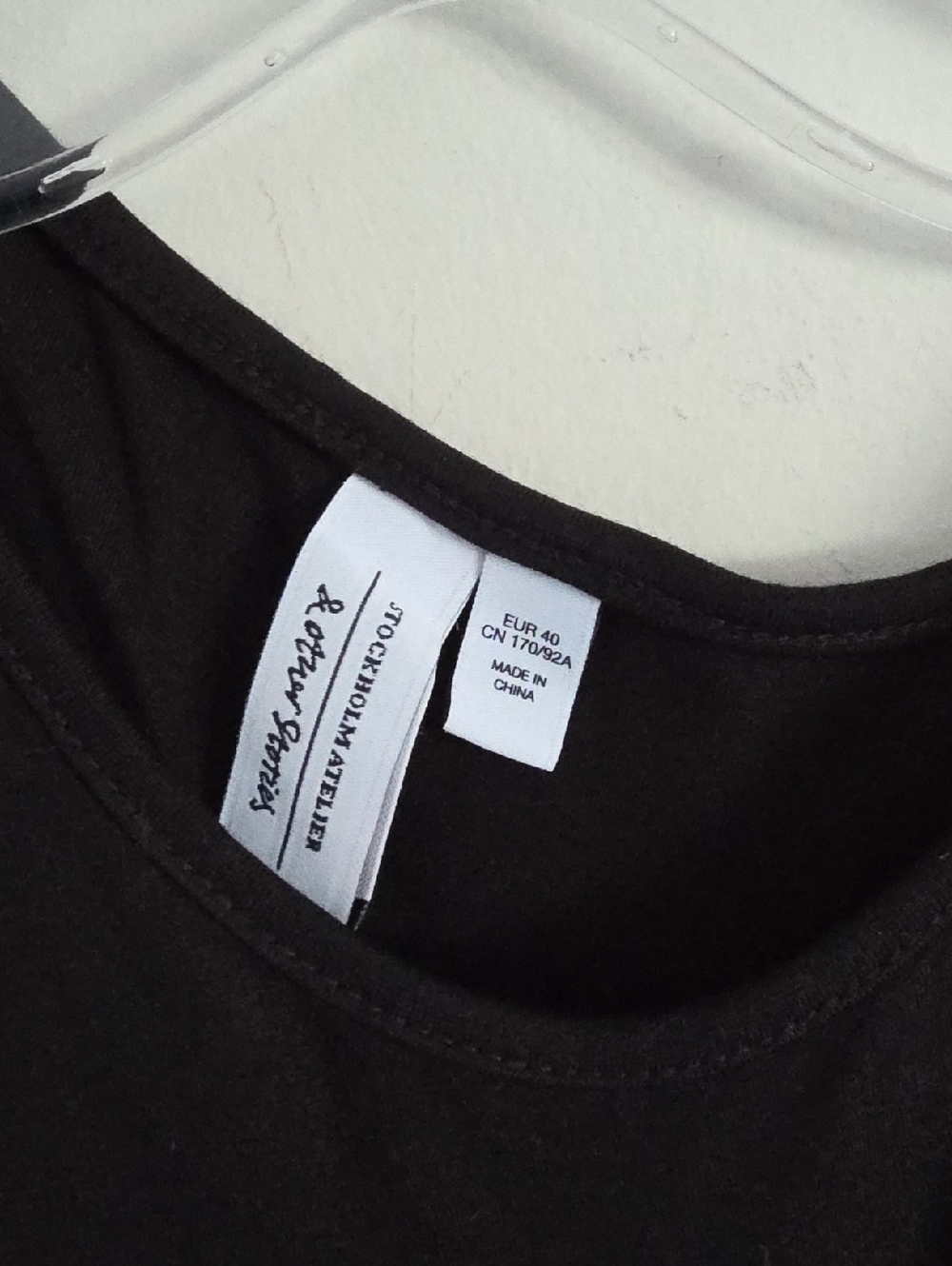 & OTHER STORIES | Cut Out Midi Dress Black Asymmetric Sz 8 - Picture 4 of 6
